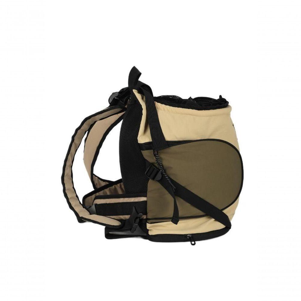 Mochila Canguru Transporte Pet Bege - Unico Bege - 2