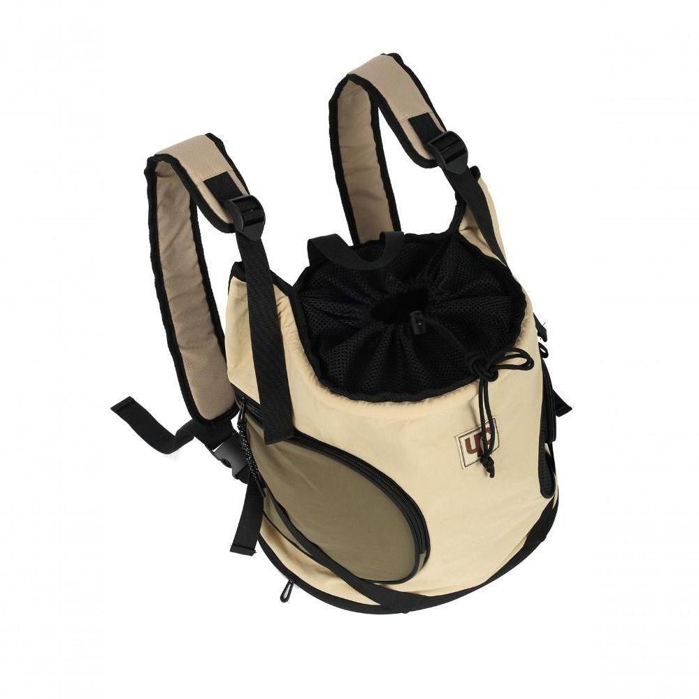 Mochila Canguru Transporte Pet Bege - Unico Bege - 4