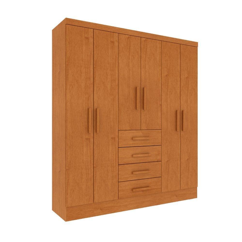 Roupeiro Arizona 6 Portas Tcil Cinamomo - 2