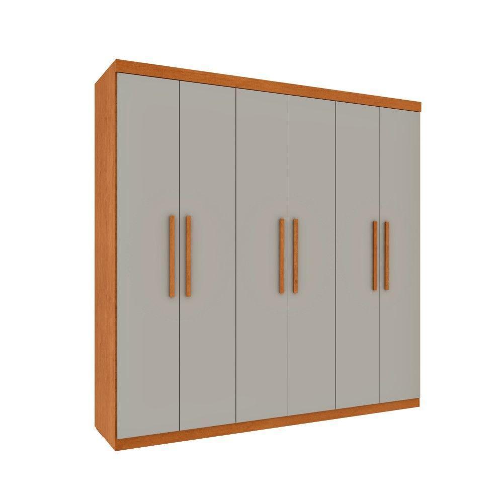 Roupeiro Lagos 6 Portas Tcil Cinamomo-off - 2