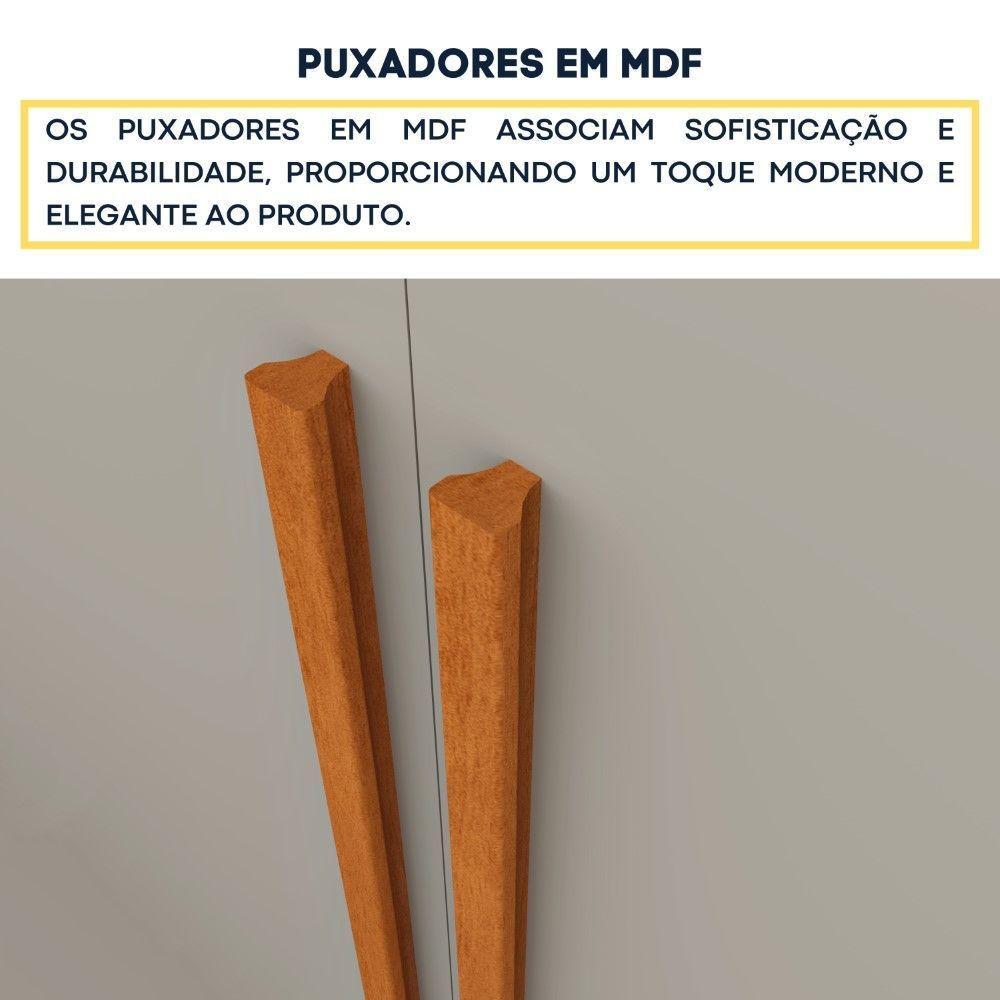 Roupeiro Lagos 6 Portas Tcil Cinamomo-off - 5