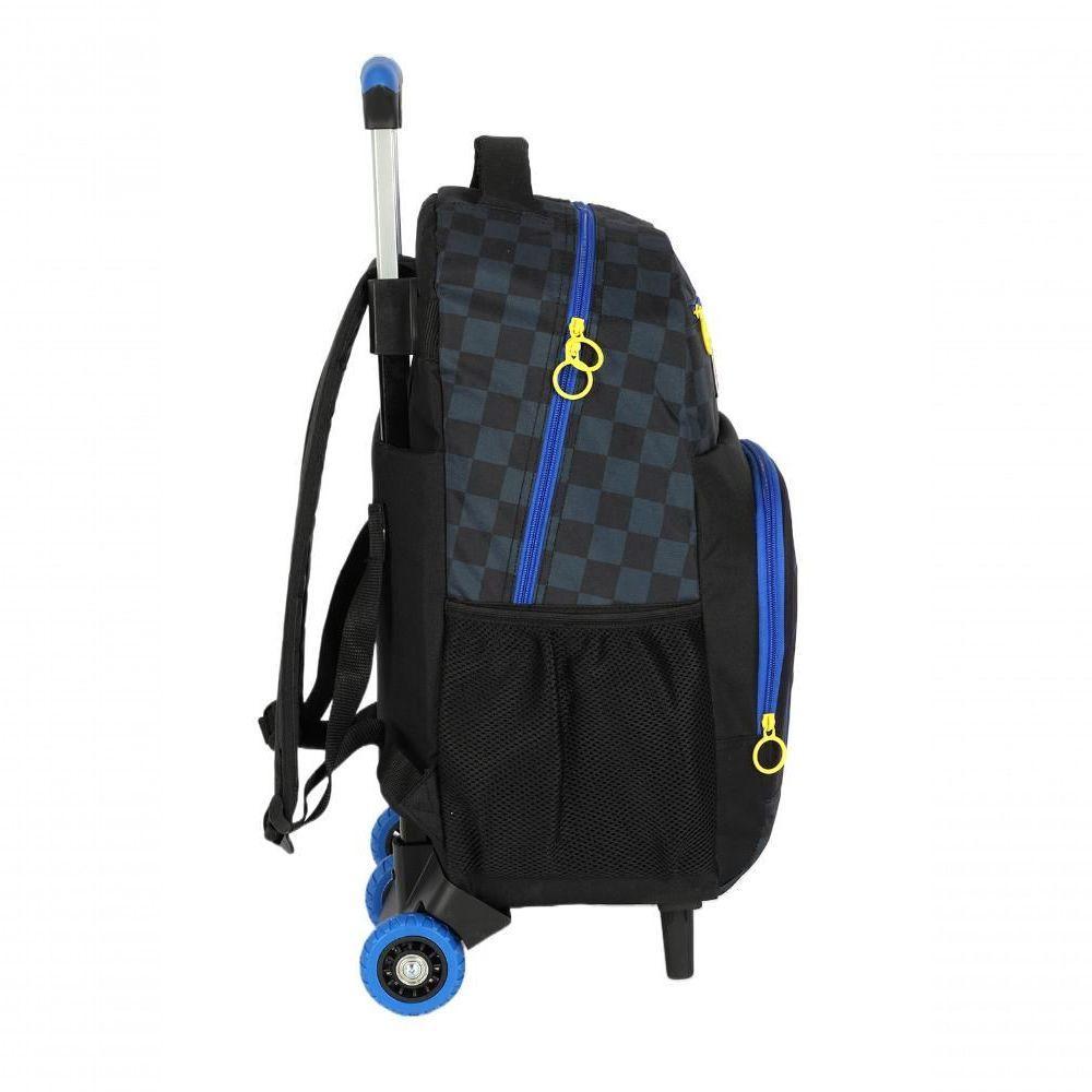 Mochila Com Rodas Sonic Preto - Unico Preto - 5