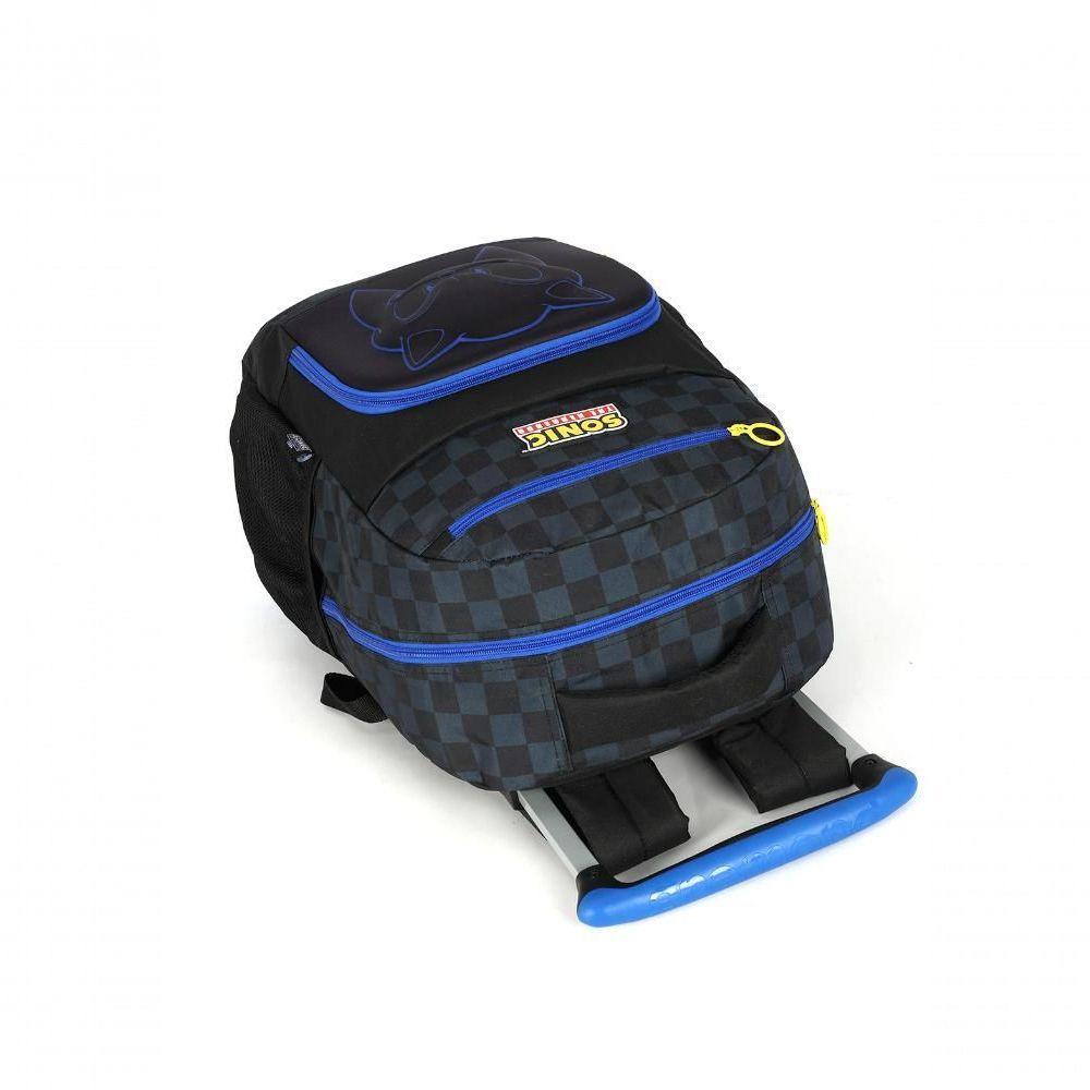 Mochila Com Rodas Sonic Preto - Unico Preto - 6