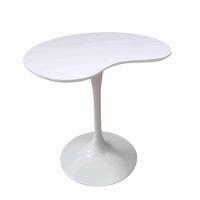 Mesa De Jantar Tulipa Saarinen Organica Malu 90cm Laca Branca - 1