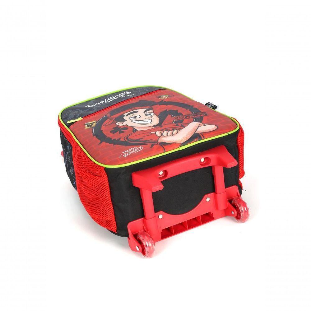 Mochila Com Rodas Kit Up4you By Enaldinh Vermelho - Unico Vermelho - 6