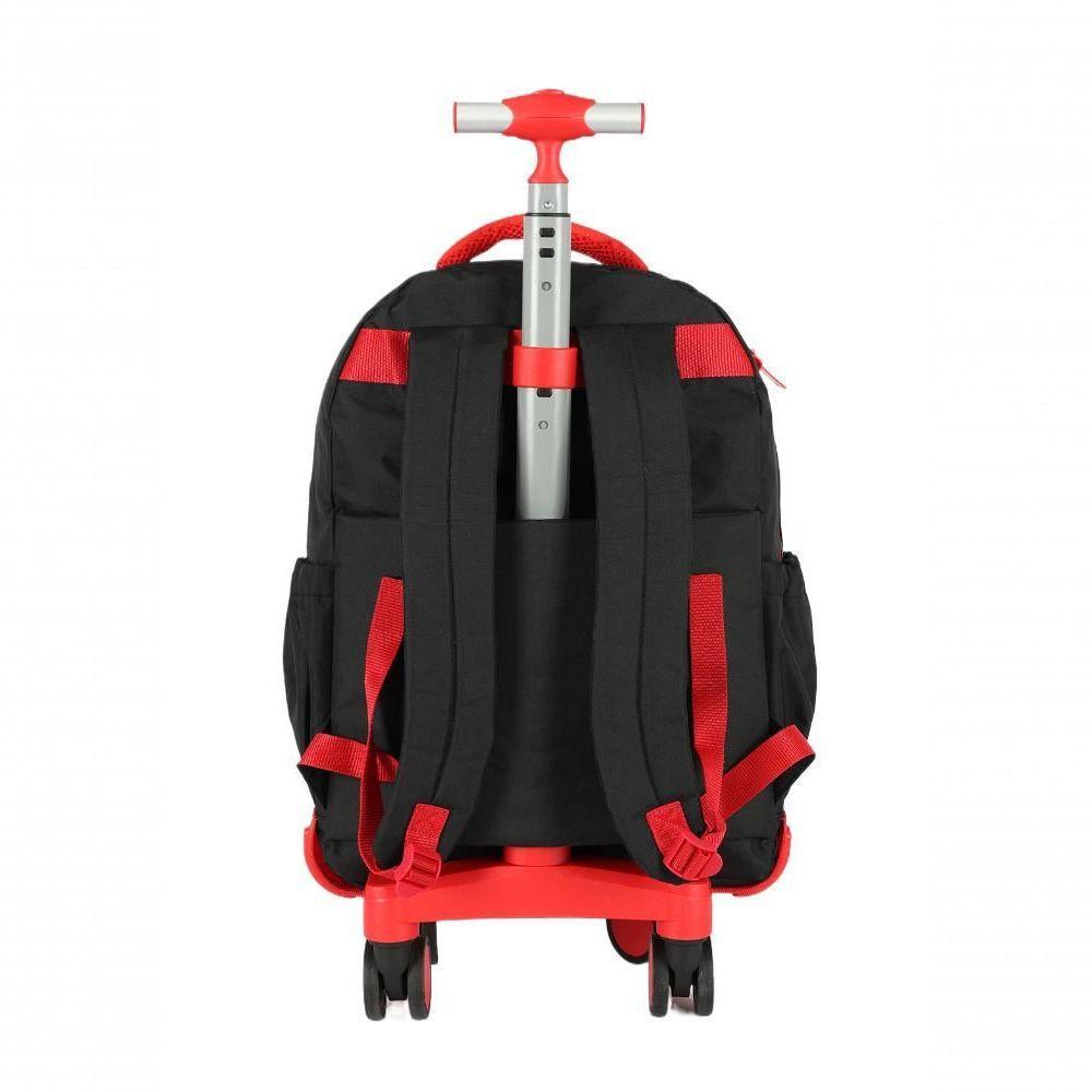 Mochila Com Rodas Sonic Preto - Unico Preto - 5
