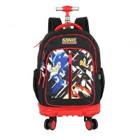 Mochila Com Rodas Sonic Preto - Unico Preto - 1