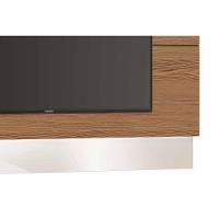 Rack Com Painel Classic 3g 1.8 Freijó Com Off White - Imcal Móveis