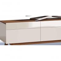 Rack Com Painel Classic 3g 1.8 Freijó Com Off White - Imcal Móveis - 7