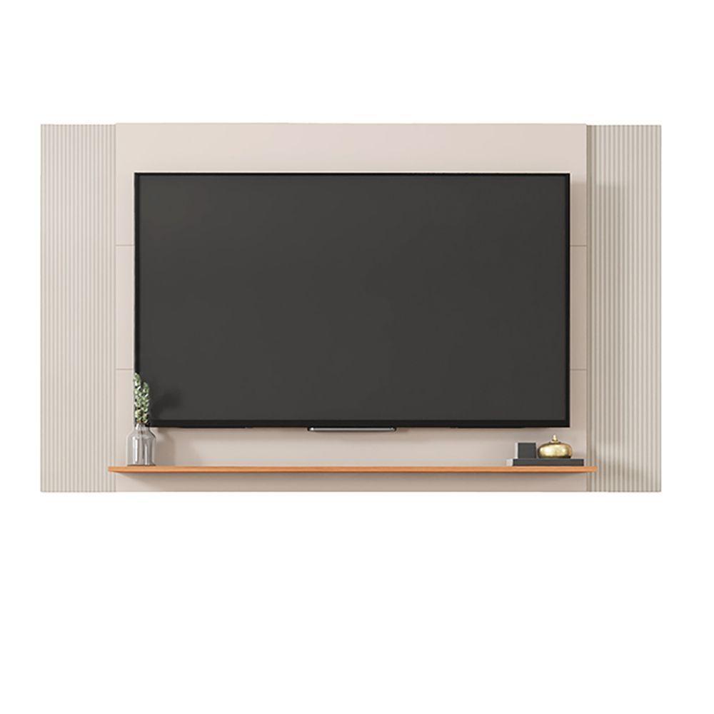 Painel Tv Até 65 Pol Extensível 136-150-180cm Suspenso Visari Off White-freijó C01 - D'rossi - 4