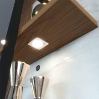 Painel Tv 58 Pol 180cm Bancada Suspensa Jordan C04 - D'rossi Freijó E Branco Neve - 6