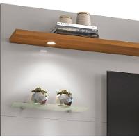 Painel Para Tv Nt 1115 Off White Com Freijó - Notável - 3