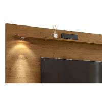 Painel Para Tv Aspen 1.8 Madeiro Canela - Moveisaqui - 3