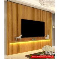 Painel Para Tv 2.3 Ripado Com Led Nobre Naturale - Gelius Móveis - 3