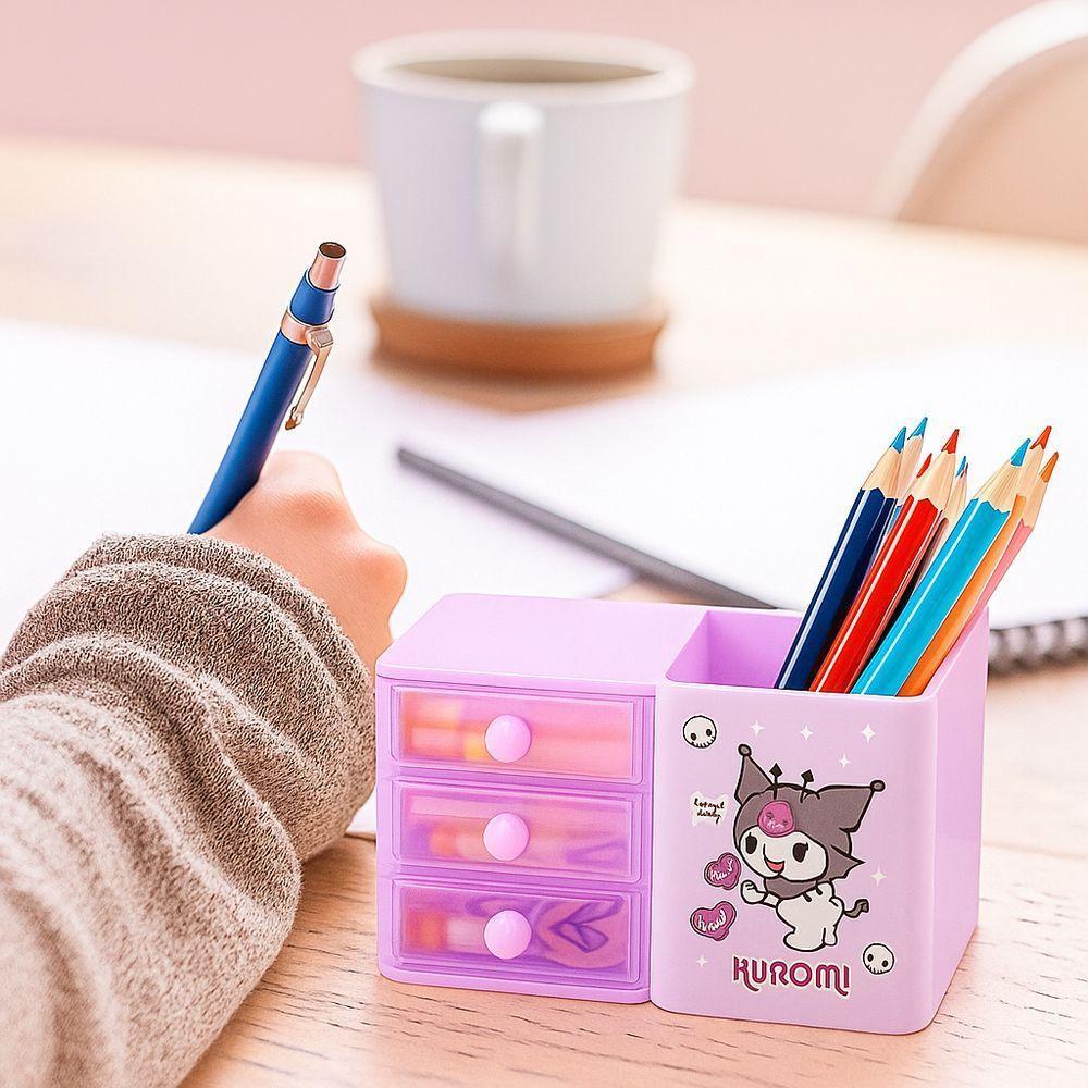 Organizador Sanrio Porta Lápis Canetas Ideal Para Escritório, Escola Ou Maquiagem - 3