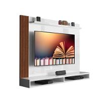 Painel Dijon - Móveisaqui Cor Branco Com Naturale - 1