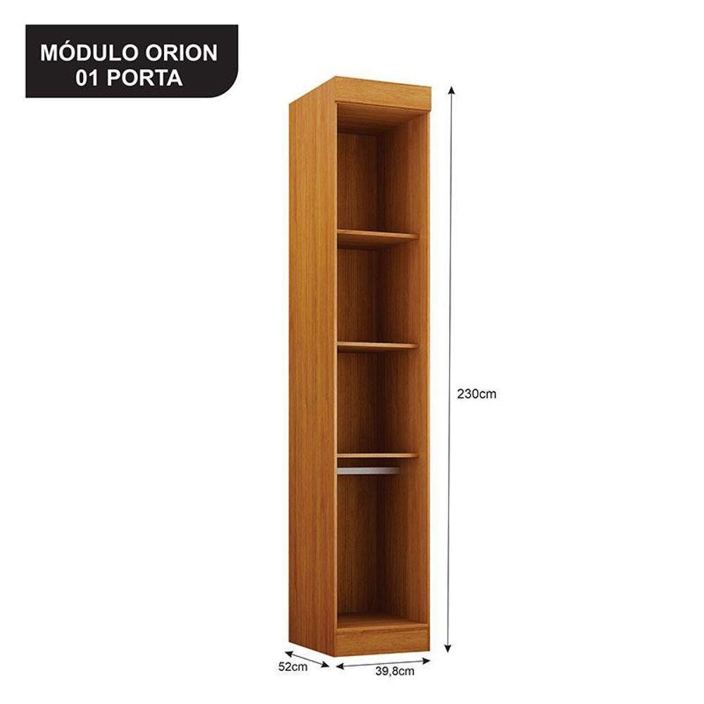 Modulo Orion 01 Porta Cinamomo - Leifer Móveis - 3