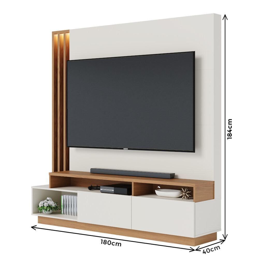 Estante Home Para Tv Até 75 Polegadas 1,80m Colibri Humaitá - 3