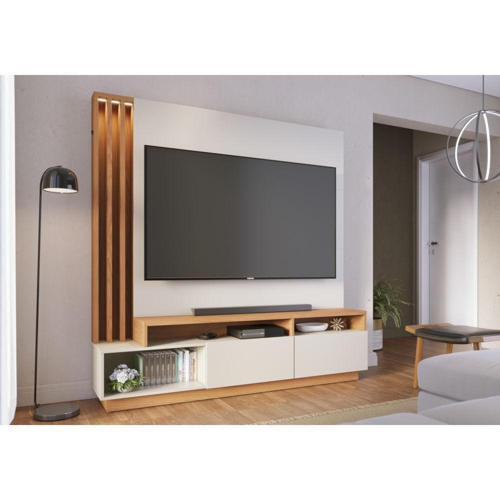 Estante Home Para Tv Até 75 Polegadas 1,80m Colibri Humaitá - 5