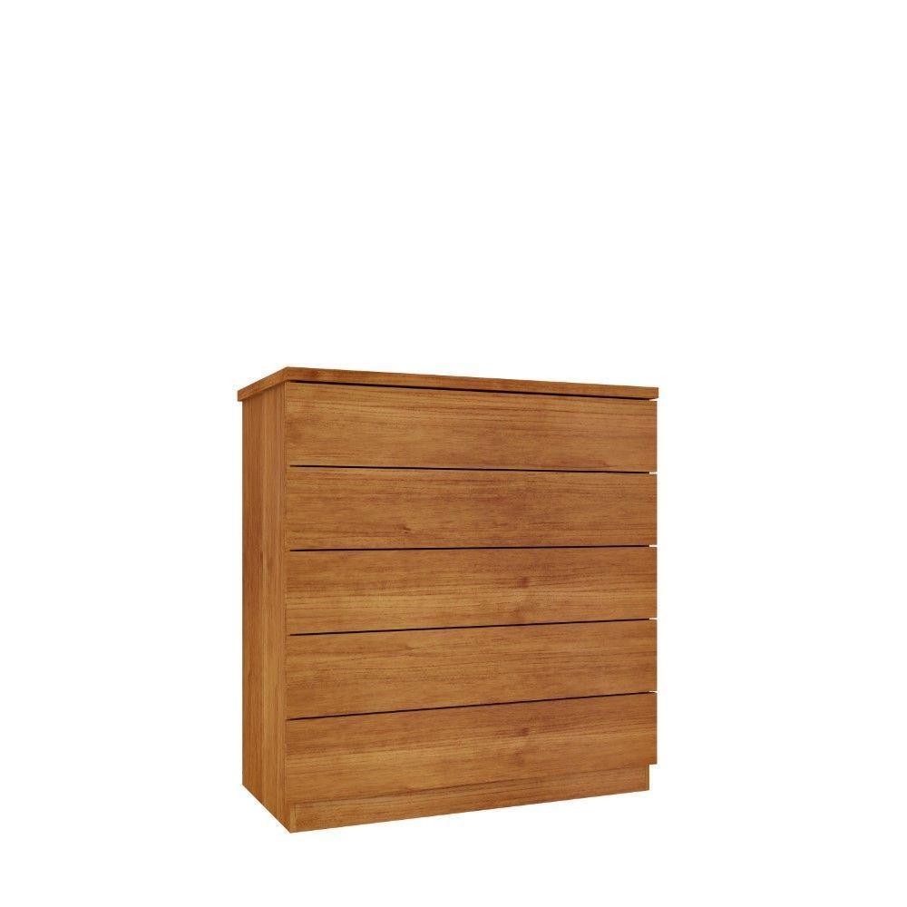 Cômoda Premium 5 Gavetas Cinamomo - 2