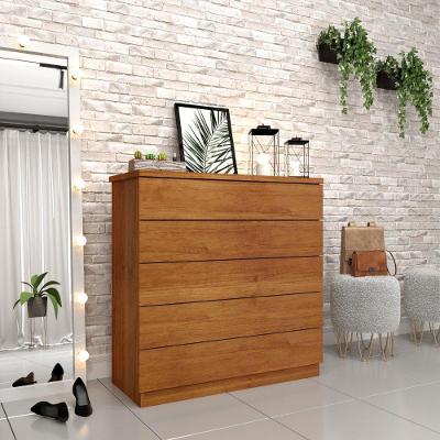 Cômoda Premium 5 Gavetas Cinamomo