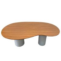 Mesa De Jantar Organica Ayla 160x90cm Laca E Madeira - 1