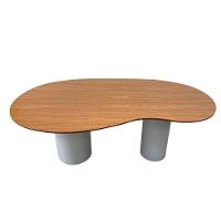 Mesa De Jantar Organica Ayla 160x90cm Laca E Madeira - 3