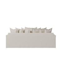 Sofá Living Laguna 2,20m Com Capa Removível Lavável Cor Marfim 2250 - 5