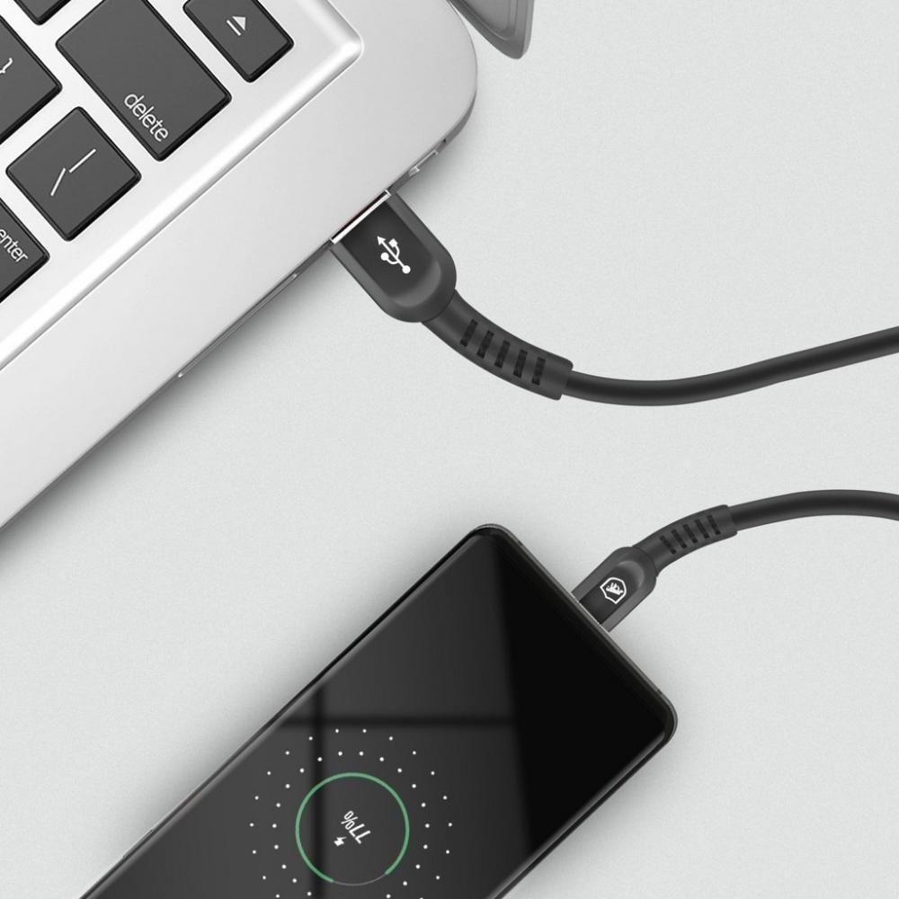 Cabo Dual Shock Micro Usb V8 Preto - 1,2M - Gshield - 4