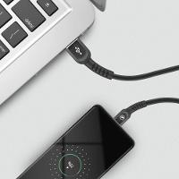 Cabo Dual Shock Micro Usb V8 Preto - 1,2M - Gshield