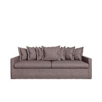 Sofá Living Laguna 2,20m Com Capa Removível Lavável Cor Prata 2252 - 3