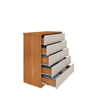 Cômoda Premium 5 Gavetas Cinamomo-off