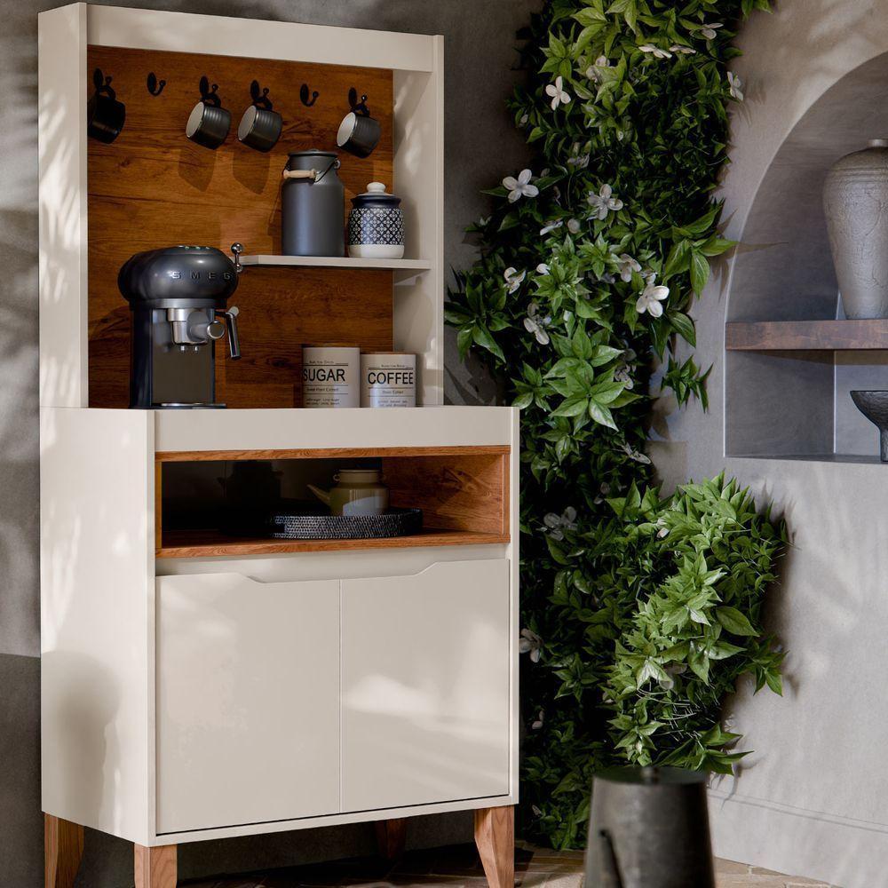 Cantinho Do Café Flow Off White Com Freijo - 2