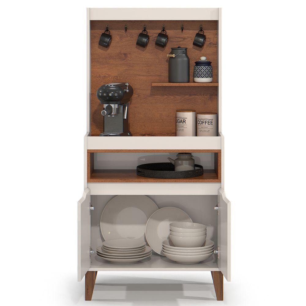 Cantinho Do Café Flow Off White Com Freijo - 4