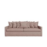 Sofá Living Laguna 2,20m Com Capa Removível Lavável Cor Bege Escuro 2253 - 3