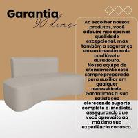 Sofá Forma Orgânico 3 Lugares Recepção Sala Curvo Escritório Menta - 6