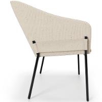 Kit 4 Cadeiras Para Sala De Jantar Estar Living Olívia L02 Linho Bege - Lyam Decor - 6