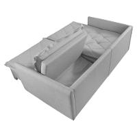 Sofá Retrátil E Reclinável Iris 2,20m Linho Cor Cinza 2341 Usb Com Kit Usb - 7