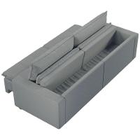 Sofá Retrátil E Reclinável Joinville 2,70m Linho Cor Chumbo 2343 - 8