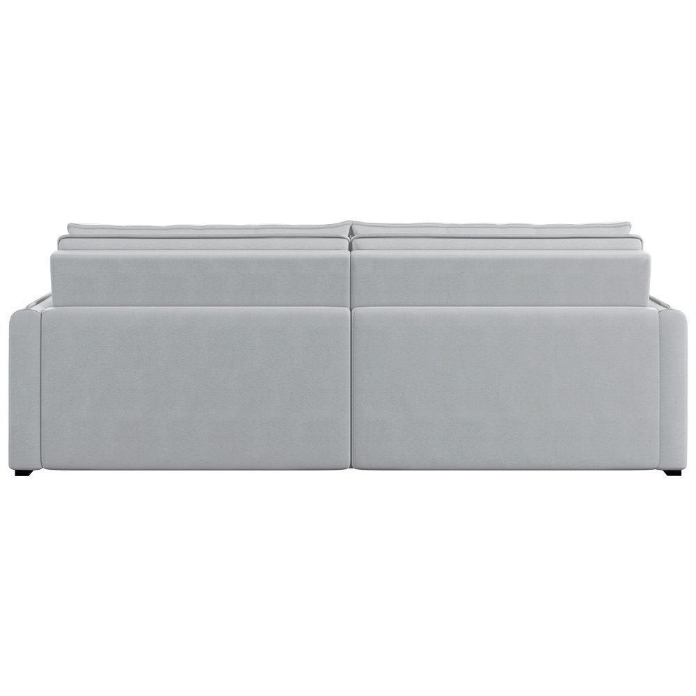 Sofá Retrátil E Reclinável Lavanda 2,60m Linho Cor Gelo 2322 - 7