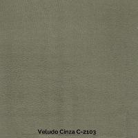 Sofá Retrátil E Reclinável Bee 1,90m Veludo Cor Cinza 2103 Usb Sem Kit Usb - 8