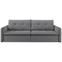 Sofá Retrátil E Reclinável Lavanda 2,60m Linho Cor Cinza 2323 - 2