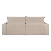 Sofá Retrátil E Reclinável Oregon 2,50m Linho Cor Cru 2320 Usb Com Kit Usb - 6