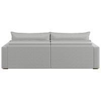 Sofá Retrátil E Reclinável Joinville 2,10m Linho Cor Cinza 2341 - 7