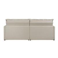 Sofá Retrátil E Reclinável Iris 1,60m Linho Cor Bege 2340 Usb Sem Kit Usb