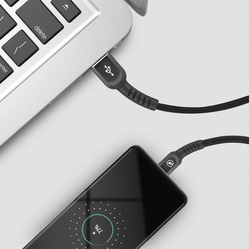 Cabo Dual Shock Preto Micro Usb V8 ( 2 Metros ) - Gshield - 4