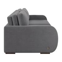 Sofá Retrátil E Reclinável Zinia 1,60m Linho Cor Cinza 2323 - 6