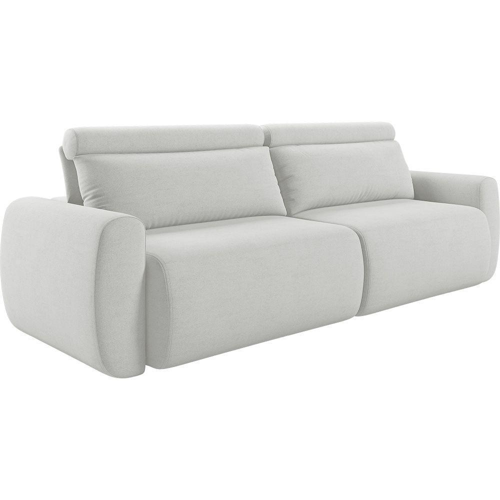 Sofá Retrátil E Reclinável Peony 2,20m Linho Cor Cru 2370 - 4