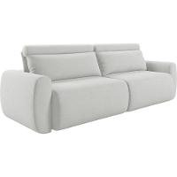 Sofá Retrátil E Reclinável Peony 2,20m Linho Cor Cru 2370