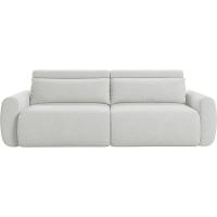 Sofá Retrátil E Reclinável Peony 2,20m Linho Cor Cru 2370 - 5